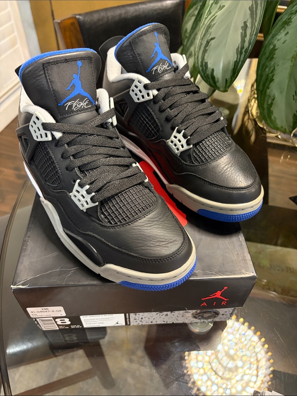 Jordan 4s Motorsport Alternative  Sneakers size 8 men